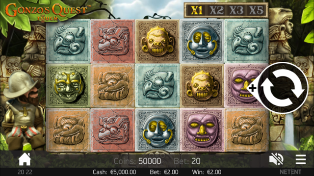 Gonzos quest bonus game