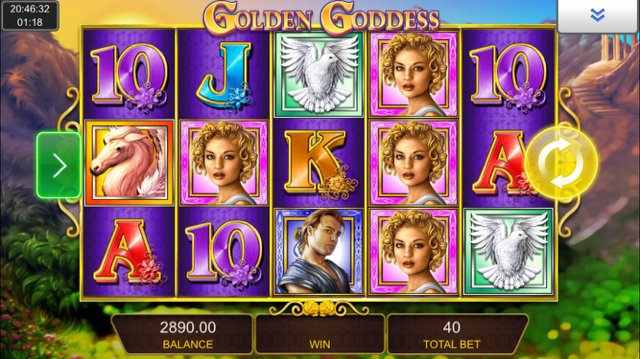 Golden goddess slot machine free