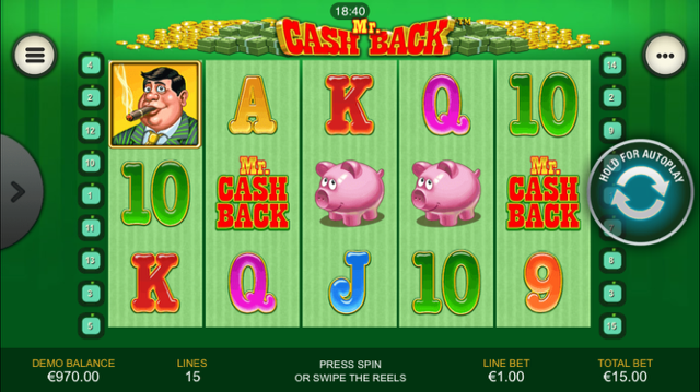Slot Cash Back