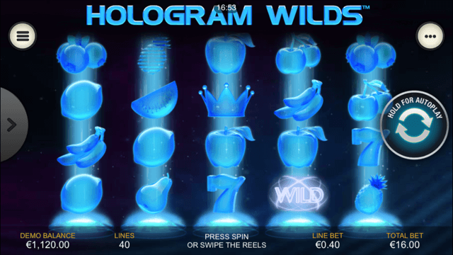 Hologram Wilds Slot Machine
