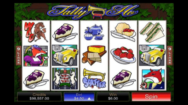 Free Tally Ho Slot Machine